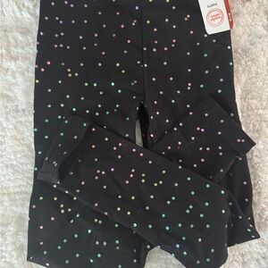 Colorful Polka Dot Girls Kid Leggings